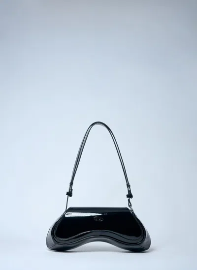Diesel Play Crossbody Bag In Black
