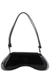 Diesel Play-crossbody Bag In Glossy Pu In Black