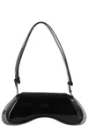 Diesel Play-crossbody Bag In Semi Gloss Leather In Black