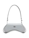 Diesel Play-crossbody Bag In Semi Gloss Leather In Gray