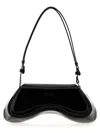 Diesel Play-crossbody Bag In Glossy Pu In Black
