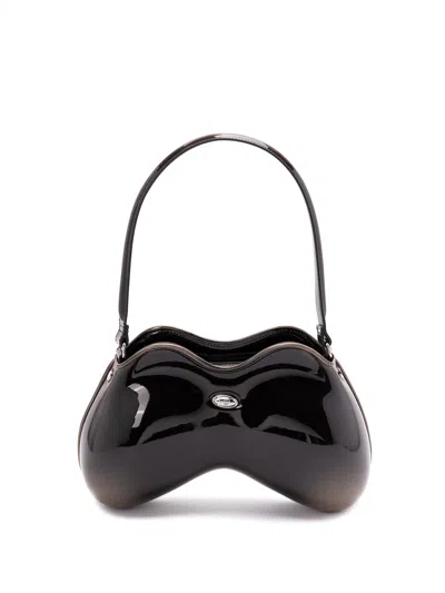 Diesel `play Double-d Shoulder` Bag In Gray