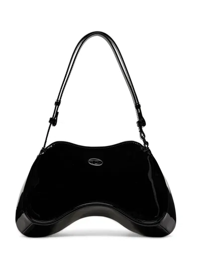 DIESEL PLAY FAUX-LEATHER SHOULDER BAG