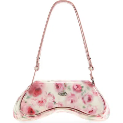 Diesel ® Play Faux Leather Shoulder Bag In Multi