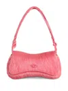 Diesel Play Flap Clutch Bag In Pink