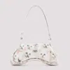 Diesel Gaming Controller-inspired White Polyurethane Handbag In Multi