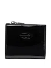 Diesel Play Iii Patent Leather Cardholder