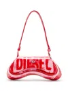 DIESEL PLAY LOGO-PRINT CROSSBODY BAG