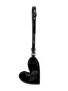 Diesel Mirror Charm With Glossy Finish In Black