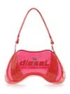 Diesel Women Pink Play Shoulder Shoulder Bag In Pink