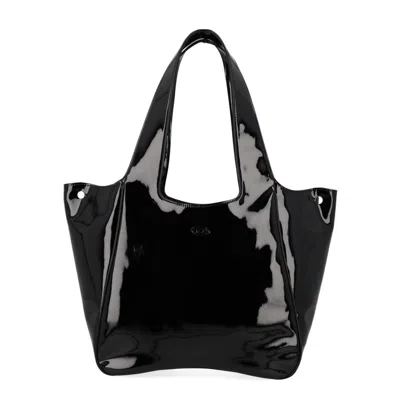 Diesel Play Shopper Ew Tote Bag In Black