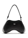 Diesel Play-semi Gloss Leather Shoulder Bag