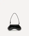 Diesel Play-crossbody Bag In Semi Gloss Leather In Black