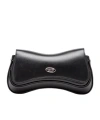 Diesel Womens T8013 Play Leather Clutch Bag In Black