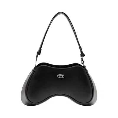 Pre-owned Diesel Play Shoulder Bag 'black' | Women's Size Onesize