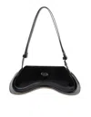 Diesel Play Crossbody Patent Fabric Bag