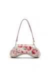 Diesel Play-shoulder Bag In Printed Glossy Pu In Multi