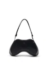 Diesel Play Synthetic Shoulder Bag In Black