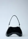 Diesel Play Synthetic Shoulder Bag In Black