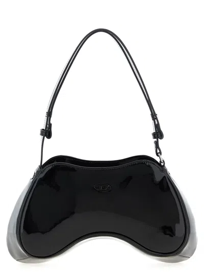 Diesel Structured Black Bag With Minimalist Design