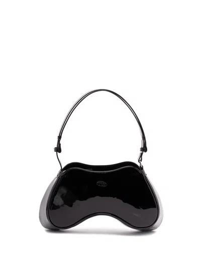 Diesel `play Shoulder` Shoulder Bag In Black