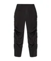 Diesel P-daily Drawstring Trousers In Black