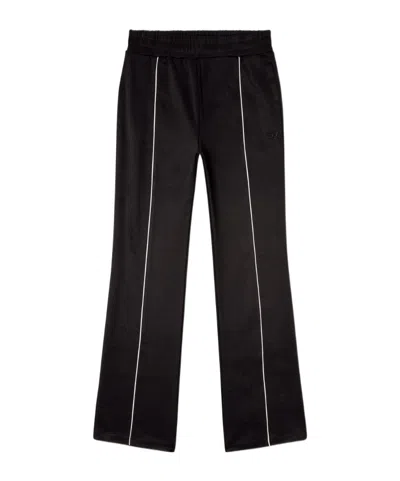 Diesel P-lockingin-od Stripe-detail Track Pants In Black