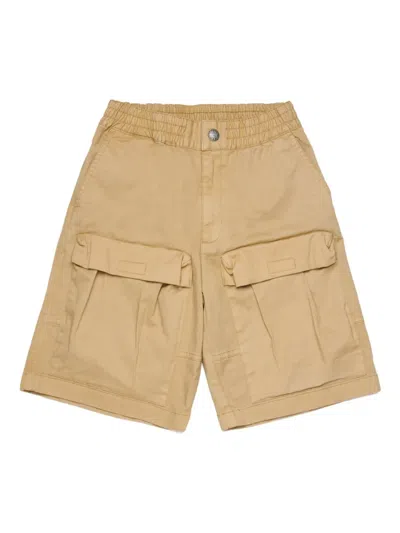 Diesel Kids' Pmilly Cargo Short In Brown