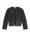 Diesel Pocket-patch Jacket In Gray