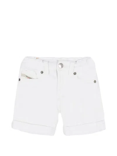 Diesel Babies' Pocket Shorts In White
