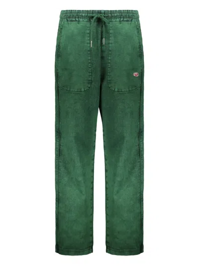 Diesel Pocket Trousers In Green
