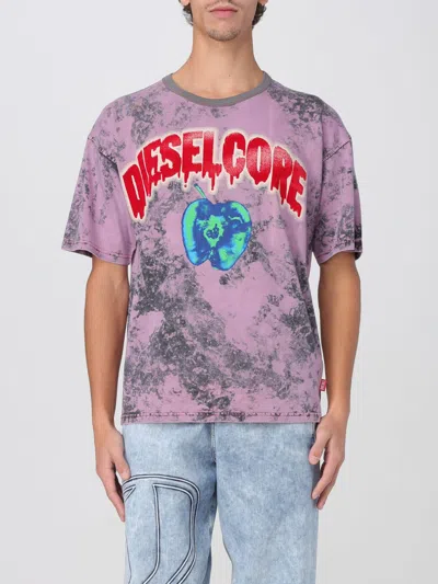 DIESEL T-SHIRT DIESEL MEN COLOR BLUE,G67862009