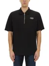 Diesel Polo Shirt With Metal Oval D Logo