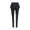 Diesel Black Polyester Casual Pants In Black