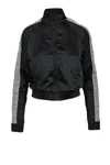 Diesel Polyester Zip Sweatshirt - Black In Multi