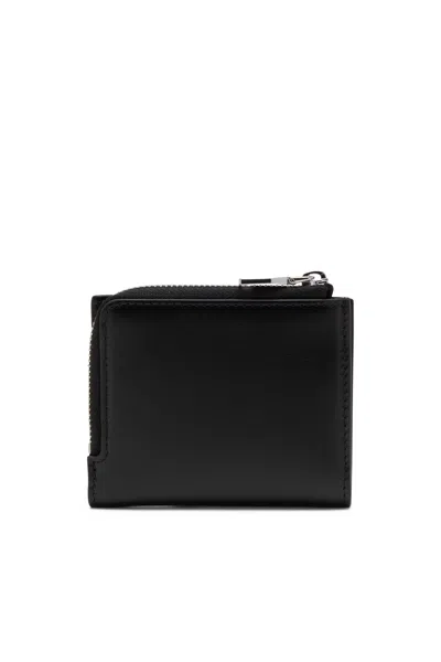 Diesel Portacarte A Libro In Nappa In Nero
