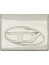 Diesel Trifold Wallet In Silver