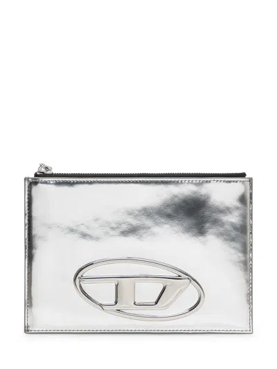 Diesel Pouchette In Silver
