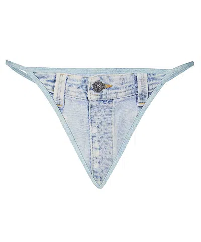 Diesel Printed Bikini Hipster In Blue