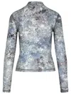 Diesel Nylon Blend Cozy Sweater In Grey
