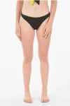 Diesel Printed Logo High-cut Bikini Slip