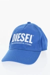 Diesel Printed Logo Tallib Baseball Cap In Brown