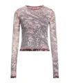 Diesel Printed Long-sleeved T-shirt In Multi