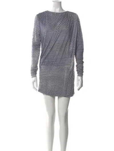 Pre-owned Diesel Printed Mini Dress In Multi