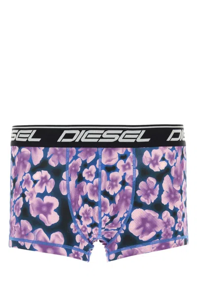 Diesel Printed Stretch Polyester Boxer