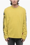 Diesel Man T-shirt Ocher Size 3xl Cotton