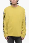 Diesel Man T-shirt Ocher Size 3xl Cotton In Yellow
