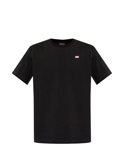 Diesel Printed T-shirt In Black