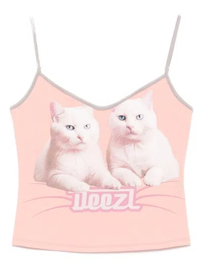 DIESEL PRINTED TANK TOP DIESEL