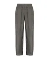 Diesel Elasticated Trousers In Gray